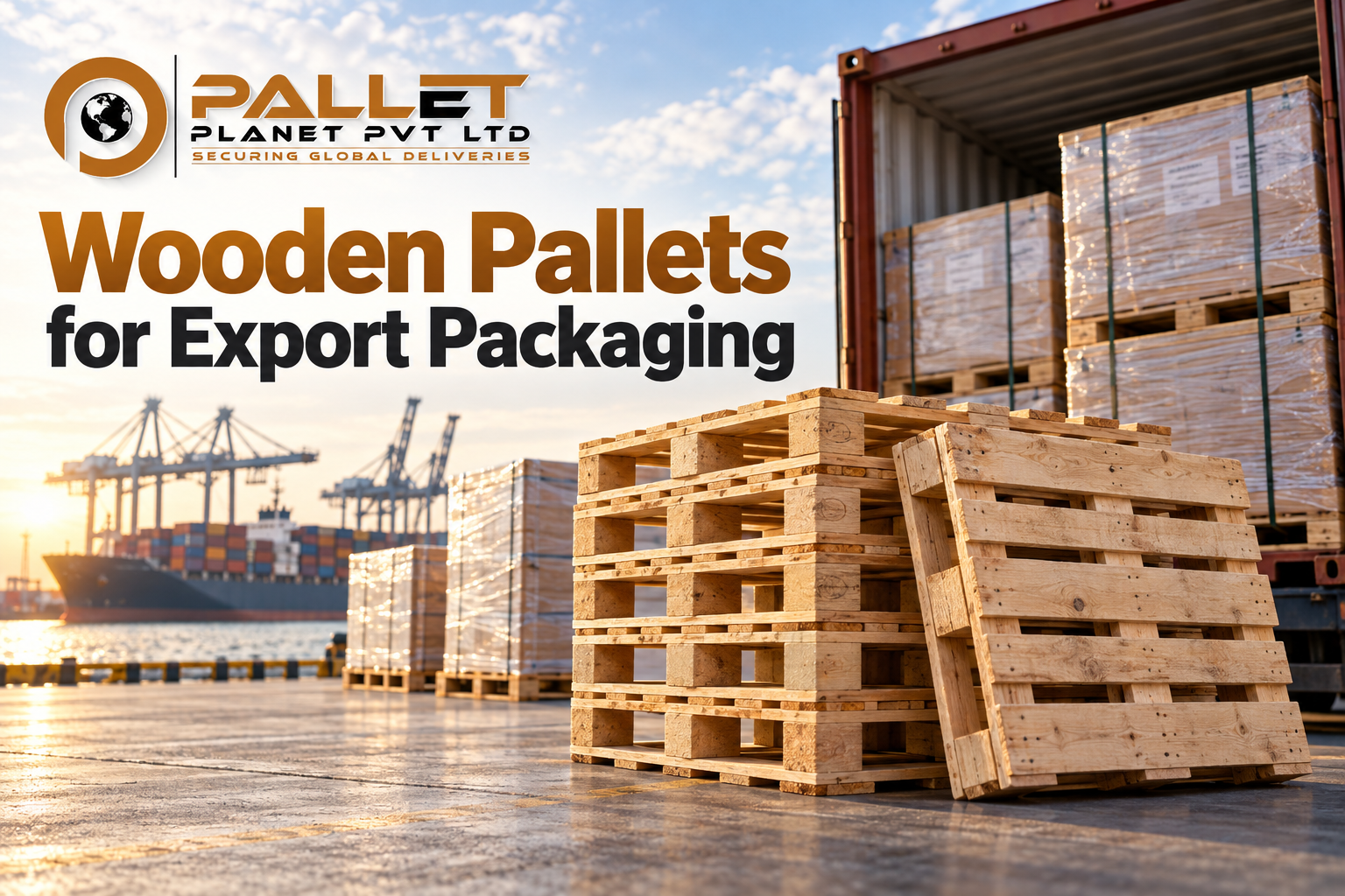 Wooden Pallets for Export Packaging | Pallet Planet