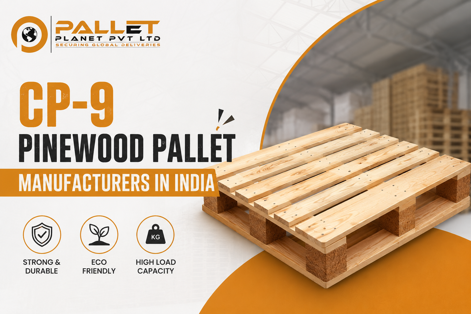 CP-9 Pinewood Pallet Manufacturers In India - PalletPlanet