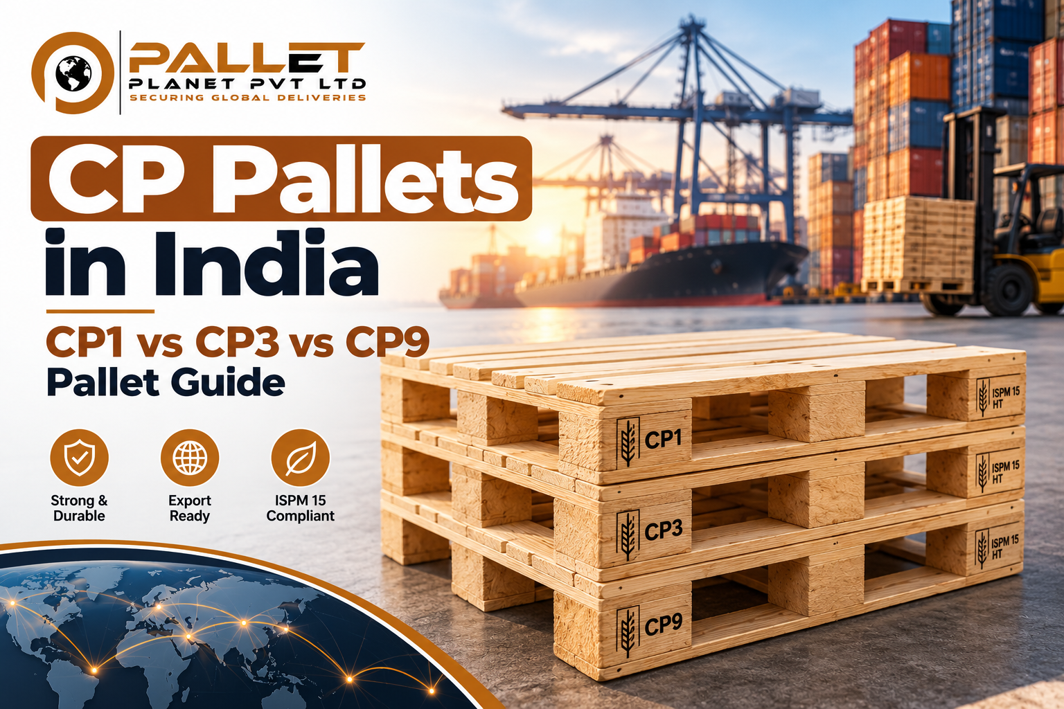 CP Pallets in India - CP1 vs CP3 vs CP9 Pallet Guide by PalletPlanet