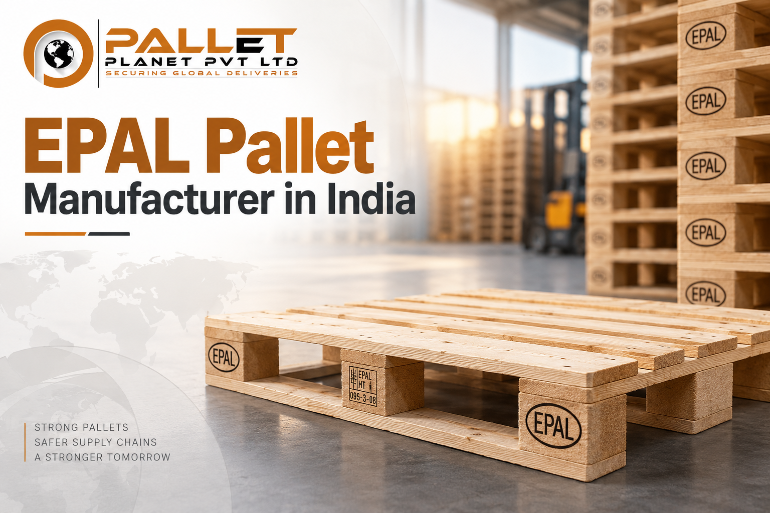 EPAL Pallet Manufacturer in India | Pallet Planet