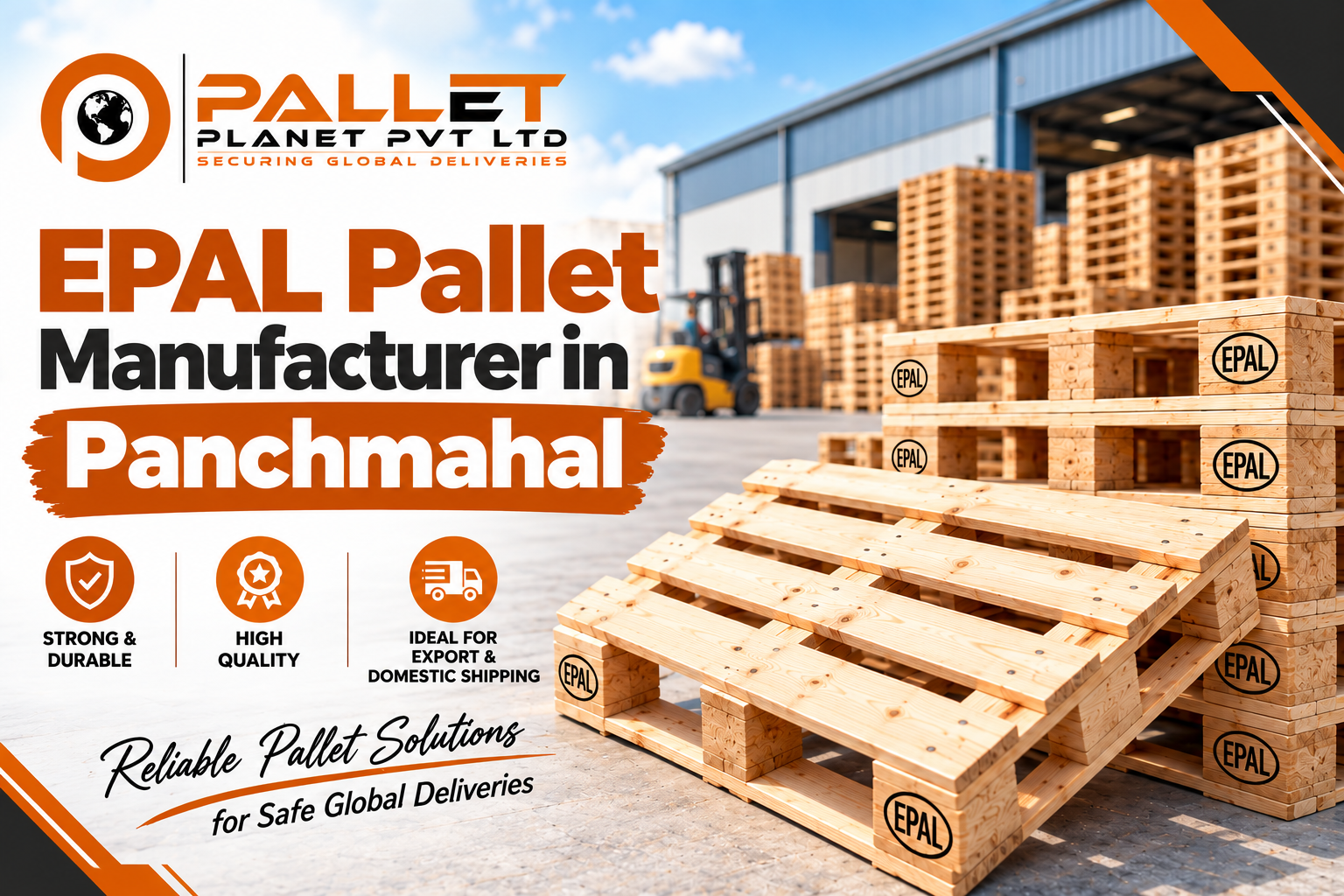 EPAL Pallet Manufacturer in Panchmahal by PalletPlanet