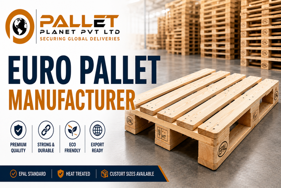 Euro Pallet Manufacturer - PalletPlanet Wooden Euro Pallets